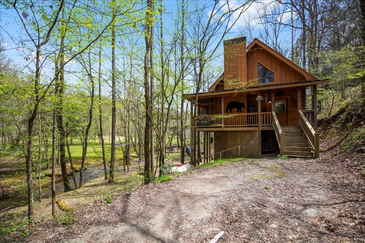 Cozy Cabin Beside Briar Creek, Fire Pit, Wifi Βίλα Ellijay Εξωτερικό φωτογραφία
