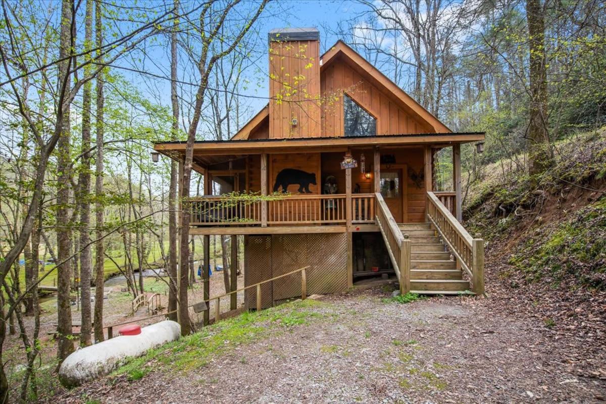 Cozy Cabin Beside Briar Creek, Fire Pit, Wifi Βίλα Ellijay Εξωτερικό φωτογραφία